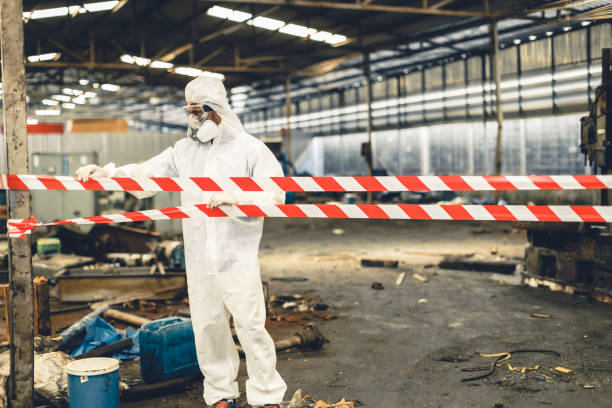 Professional Trauma Scene Cleanup technician working in Olema, CA